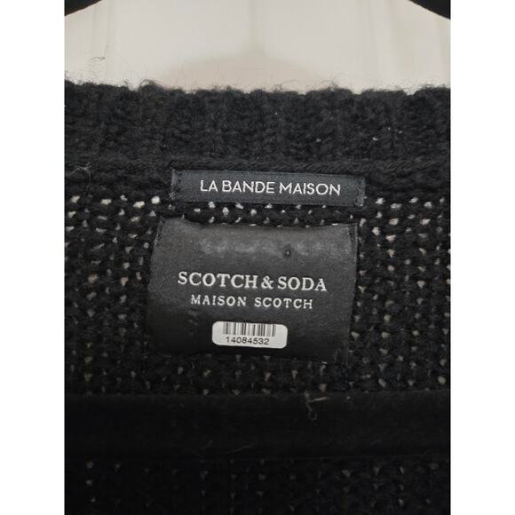 Scotch & Soda Gorgeous Metallic Fair Isle Cozy V Neck Knit Sweater | XL - Picture 3 of 9